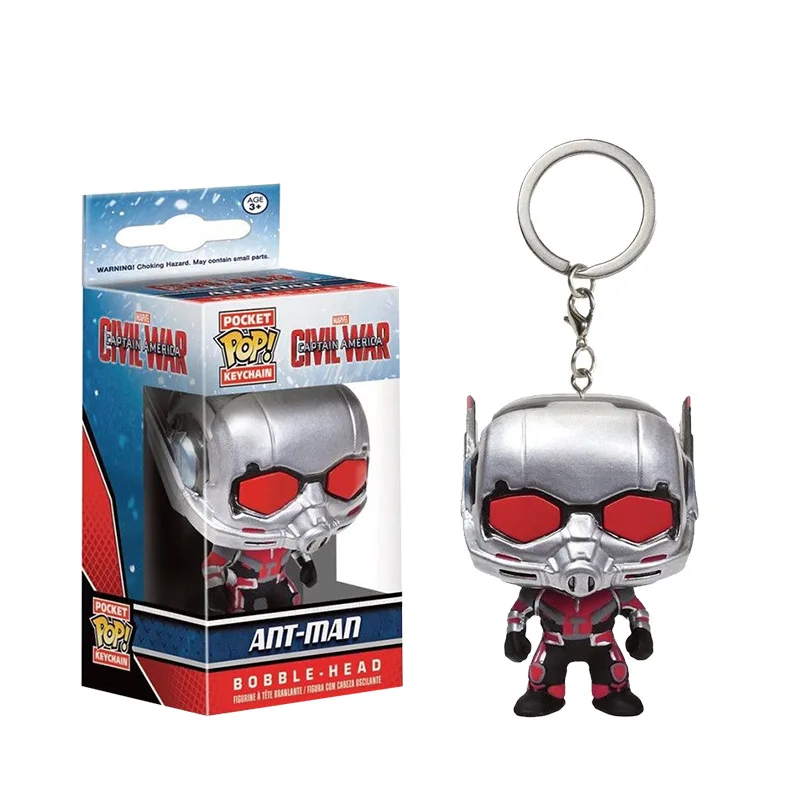 Новое поступление FUNKO POP карманная игрушка брелок Marvel Железный человек Игра Престолов Дейенерис Гарри Поттер коллекционное кольцо для ключей модель подарки