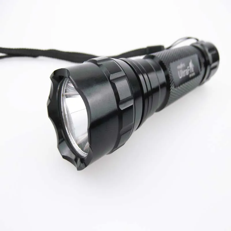 Супер яркий тактический светодиодный фонарик лампы 501B CREE XM-L2 U3 1600lm прохладно, а свет SMO 5-Режим светодиодный фонарик для Охота