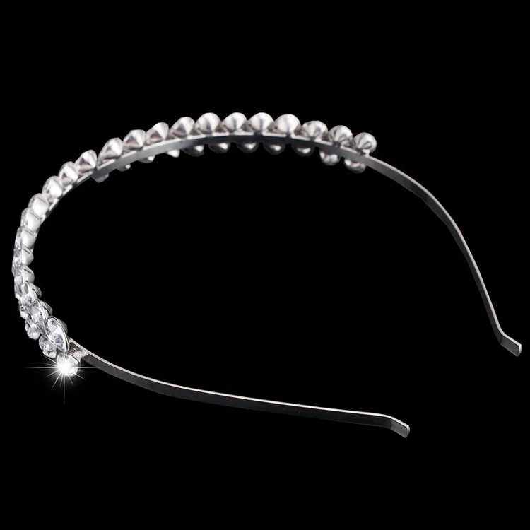 Акриловые каплевидные камни листья элегантный дизайн родиевая Свадебная