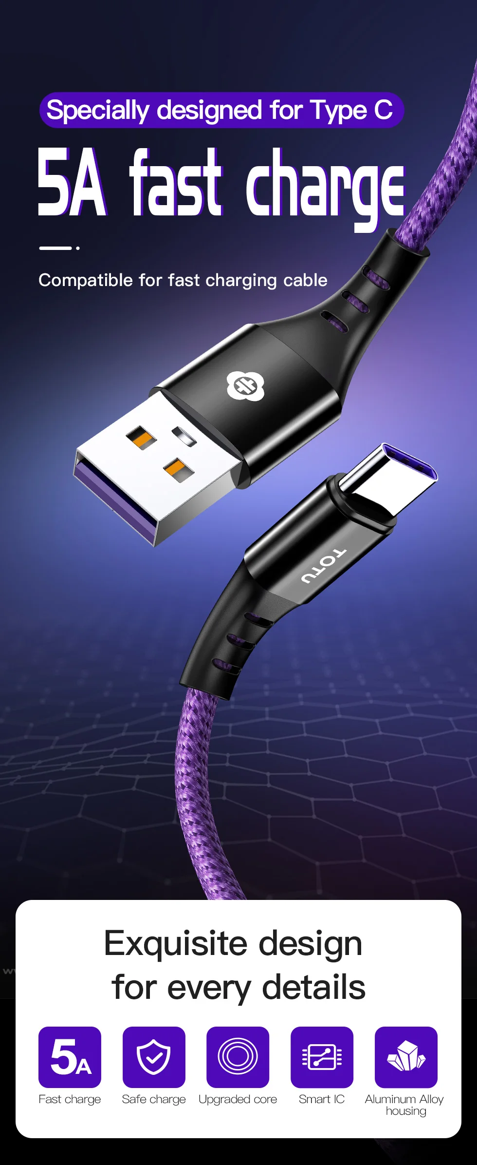 5A Магнитный кабель Micro usb type C супер быстрая зарядка Телефон Microusb type-C магнит Зарядное устройство usb c для iphone huawei xiaomi