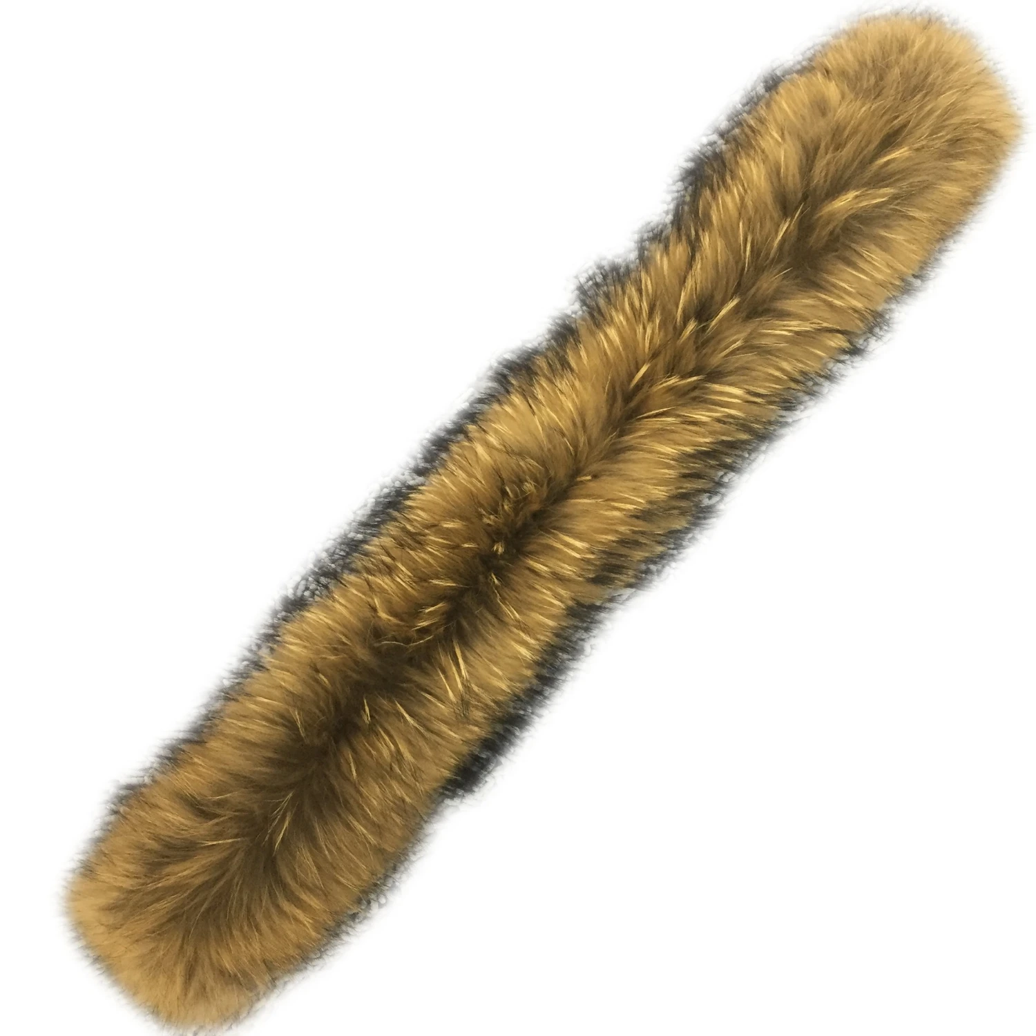 Воротник из меха енота для всей кожи Цвет и Головной убор Пуховики Топы| |