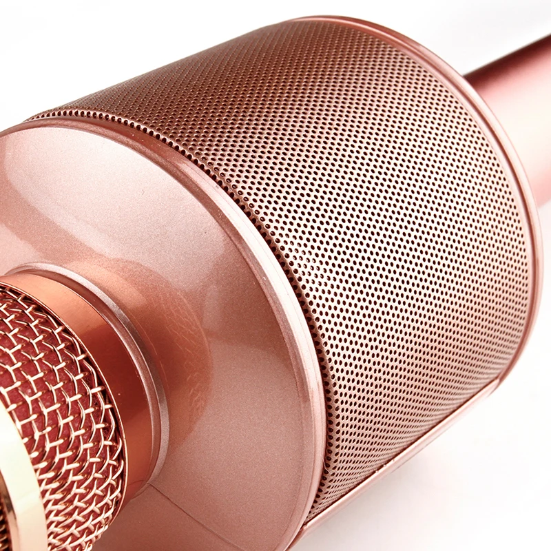 Ручной волшебный Bluetooth KTVKaraoke микрофон беспроводной семейный с динамиком карринг