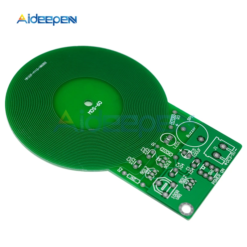 Высокочувствительный детектор металла Электронный Diy Kit DC 3 V-5 V бесконтактный датчик борту модуль электронной части металлоискатель "сделай сам"