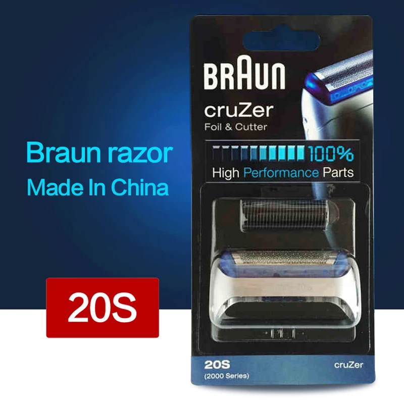 Braun лезвие для электробритва фольга и резак 20S 2000 Серия Combi Pack CruZer бритва Z20 Z30 Z40 2876