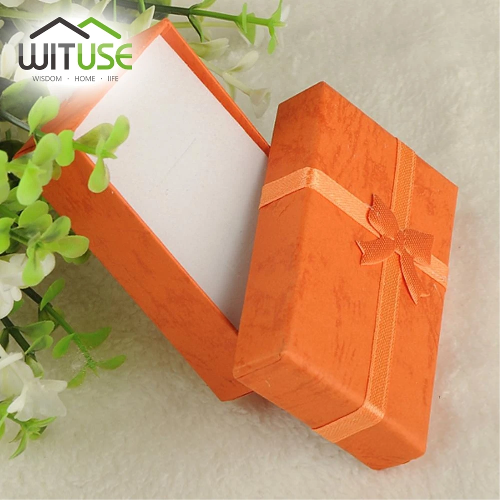 8X5X2,5 см/4X4X3 см коробка для ювелирных изделий Разноцветные серьги ожерелье кольца Подарочная коробка высокое качество бумажная упаковка ювелирных изделий и дисплей