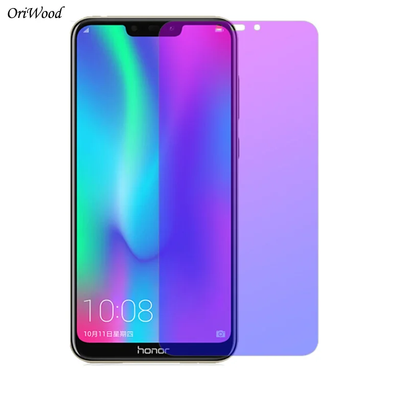 OriWood 2.5D закаленное стекло с защитой от синего излучения для Honor 8C 8X Max полное покрытие защита экрана против синего цвета для huawei Honor 8X Max 8C