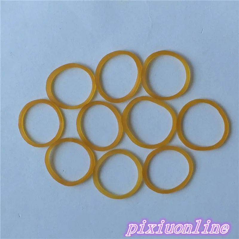

10pcs K097Y 19MM Diameter Elastic Rubber Band Drive Belt Strong Pull DIY Toys Parts High Quality On Sale