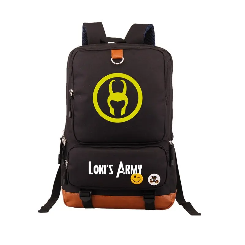 043006 Новые комиксы Локи армейский рюкзак школьные сумки Bookbag Косплей Дети Подростки плечо ноутбук дорожные сумки подарок - Цвет: 043006