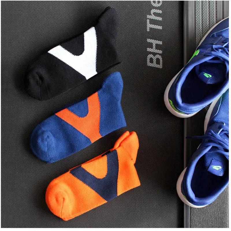 3 пар/лот лучшее качество мужские носки профессиональные с прямым углом защищают