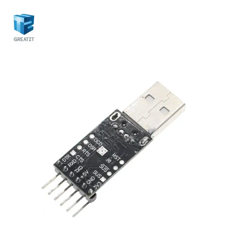 10 шт. 5PIN CP2102 USB 2 0 к TTL Модуль 6PIN Плата серия UART STC загрузка PL2303 Супер Обновление