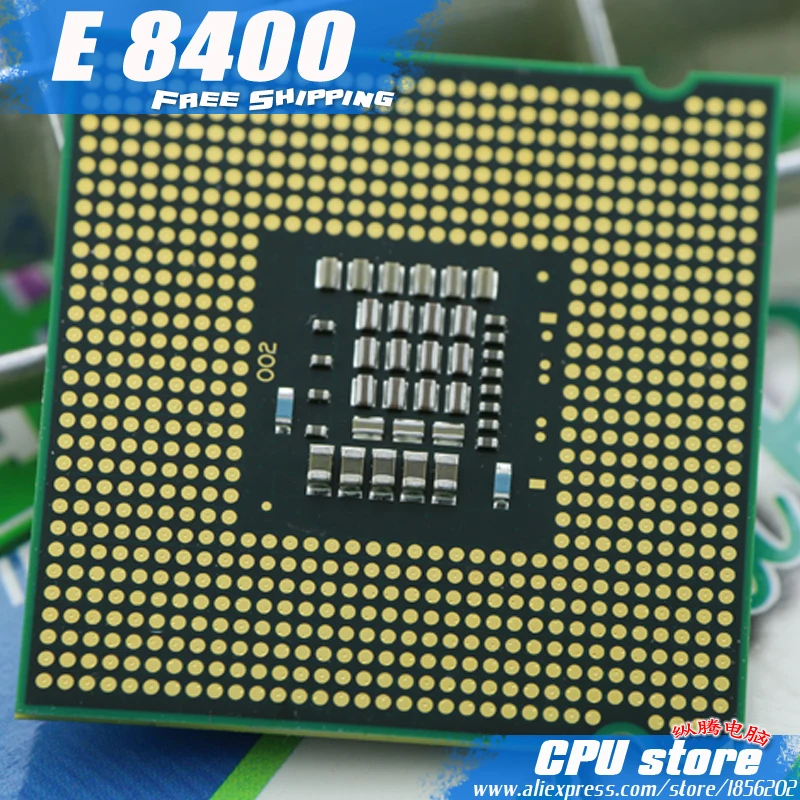 Процессор Intel Core 2 Duo E8400 CPU(3,0 ГГц/6 м/1333 ГГц) Двухъядерный разъем 775(Рабочая) E8500 E8600