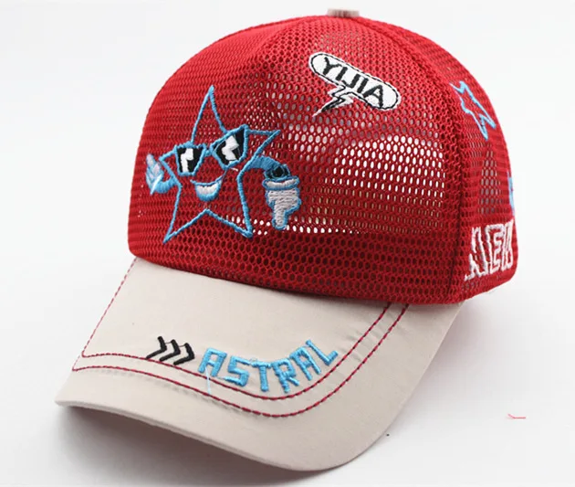 New Summer Children Boys&ampGirls Cartoon Snapback Adjustable Kid Baseball Cap Hip-Hop Hat Outdoor Mesh Sun | Аксессуары для