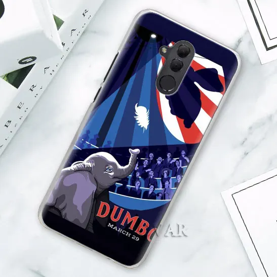 007 Анимация Dumbo план Футляр для телефона для huawei mate 20 Lite mate 10 20 P30 Pro P10 P20 P30 Lite P Smart Plus корпус - Цвет: 007