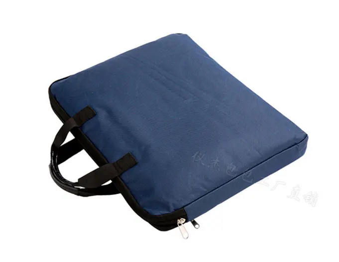 Портативная Холщовая Сумка для документов A4 Офисная сумка на молнии