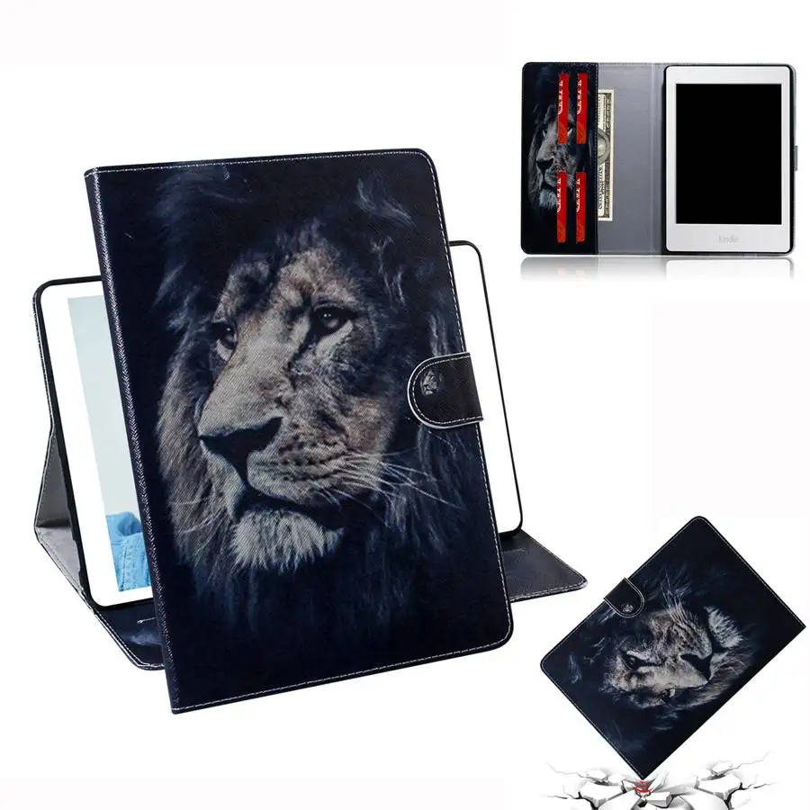3D картина животное сова из искусственной кожи чехол для Amazon Kindle Paperwhite 1 2 3 Чехол-подставка для Amazon Paperwhite 4 Чехол+ пленка+ ручка