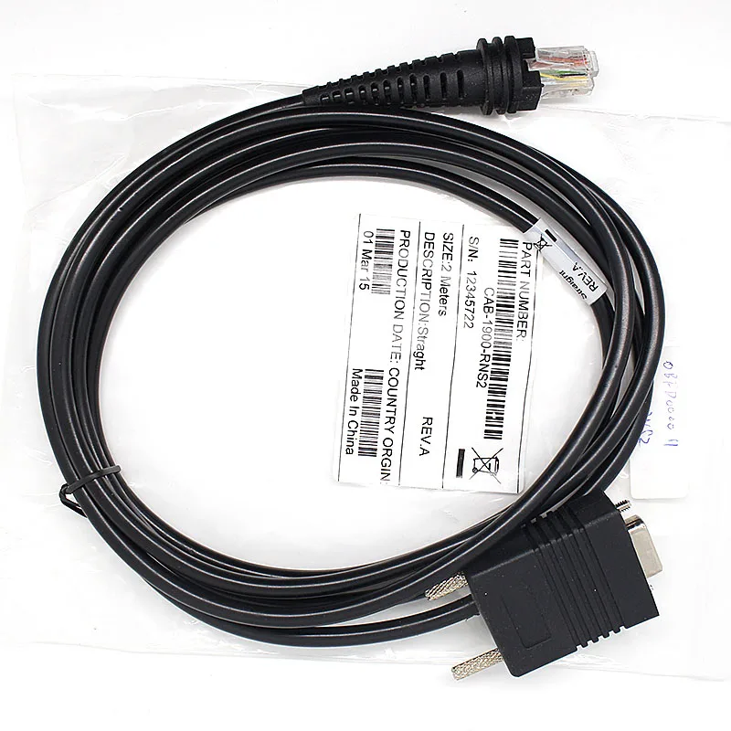 Сканер для Honeywell 2 м Rs232 кабель 1900 г 1200 1202 1250 1300 1902 ч 1910 сканер штрих кодов