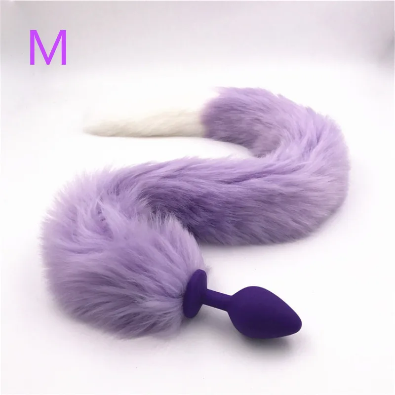 Anal Plug Tail Silicone Butt Stopper Erotic Toys Anus Dilator Sexy Romance Funny Tails Sex for Couples H8-1-119A | Красота и здоровье