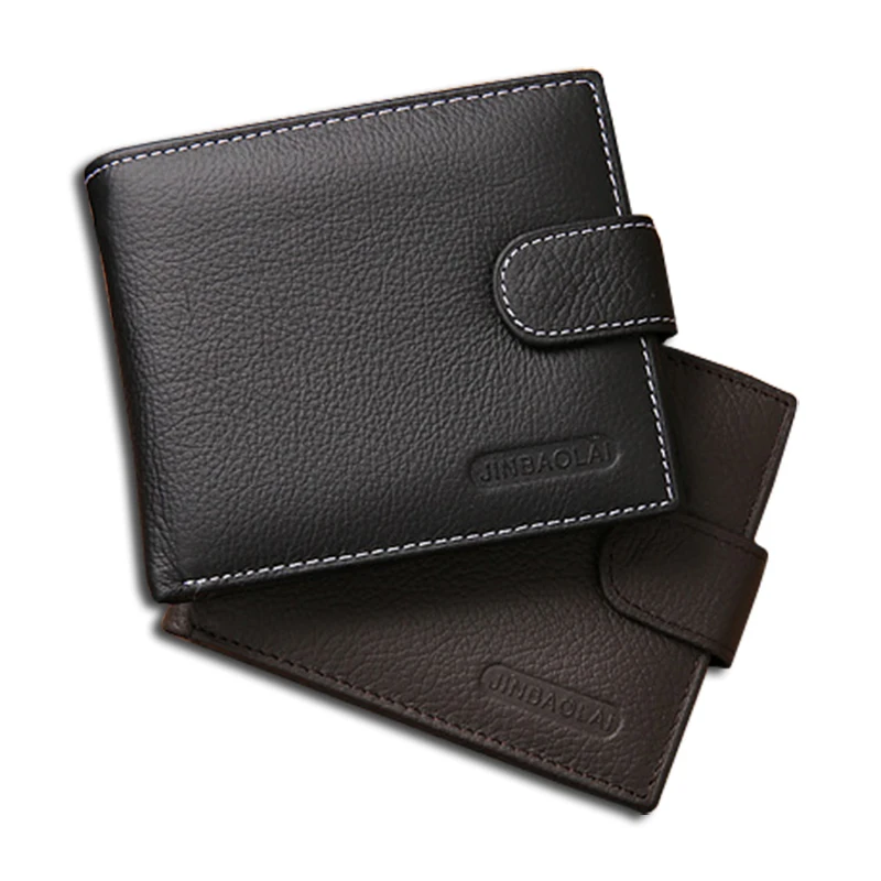 Мужской кошелек из натуральной воловьей кожи мужские кошельки с карманом для