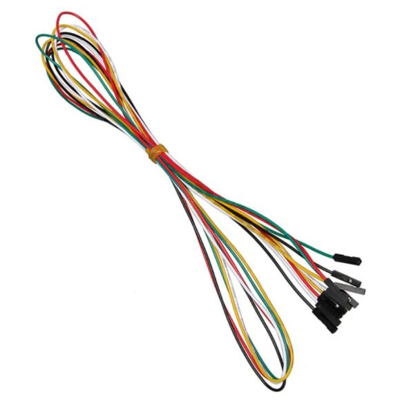 100pcs/lot 3pin 100cm M-M Male-Female F-F Jumper Wires 2.54mm DuPont Cable for DIY Electronic | Компьютеры и офис