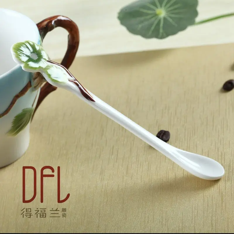 Креативные кружки с белками чистая ручная роспись цветная эмалированная