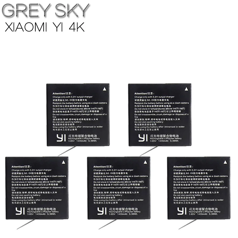 AZ16-1 AZ16-2 Замена Батарея для Xiaomi YI 4 K 4 K+ Yi Lite YI 360 VR действие не для discovery версия