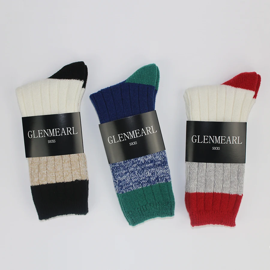 Высококлассные Брендовые женские носки осенние зимние модные мягкие теплые