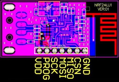 Бесплатная доставка! NRF24lU1 Беспроводной USB-модуль/беспроводной модуль клавиатуры