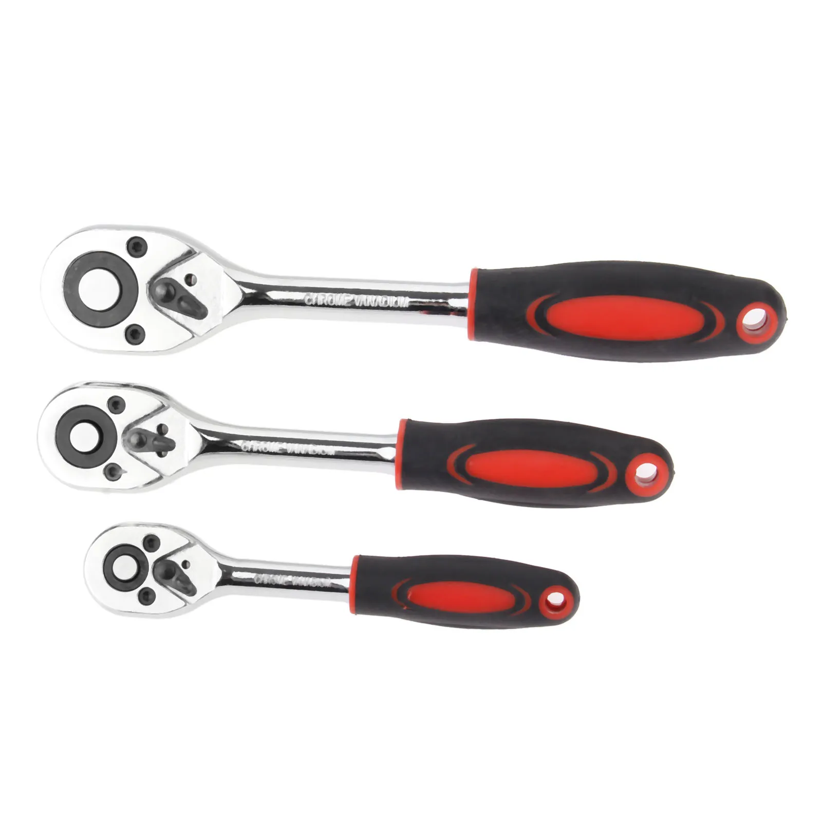 DRELD 1 шт. 1/4 &quot3/8&quot 1/2 &quotДинамометрический Трещоточный ключ с 24 зубьями