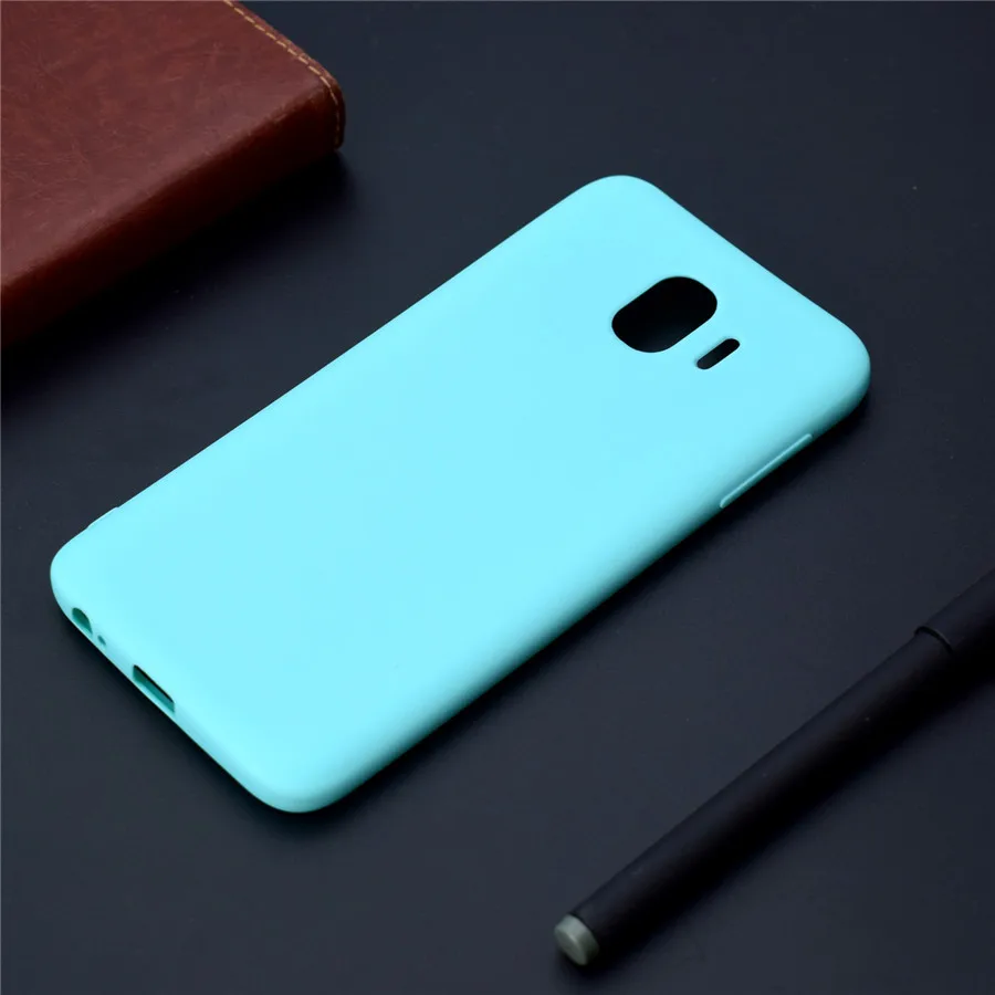 HOTSWEI Case For Samsung Galaxy J2 J4 J8 J6 2018 SAMSUNG J3 J5 J7 2017 J1 2016 Cases Candy Color Frosted Soft TPU Cover |
