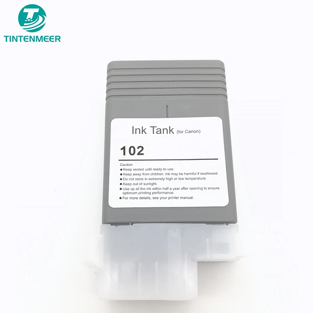 Чернильный картридж TINTENMEER PFI-102 pfi 102 Cyan совместимый для canon iPF500 iPF510 iPF600 iPF605 iPF610 iPF650