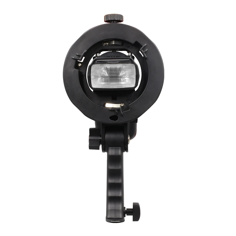 Ручной держатель S Type с креплением Bowens для вспышки Speedlite Snoot Softbox Beauty Dish