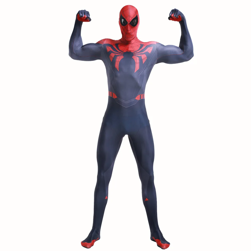 3D превосходный человек паук Человек spider костюм костюмы косплей супергероя Дети