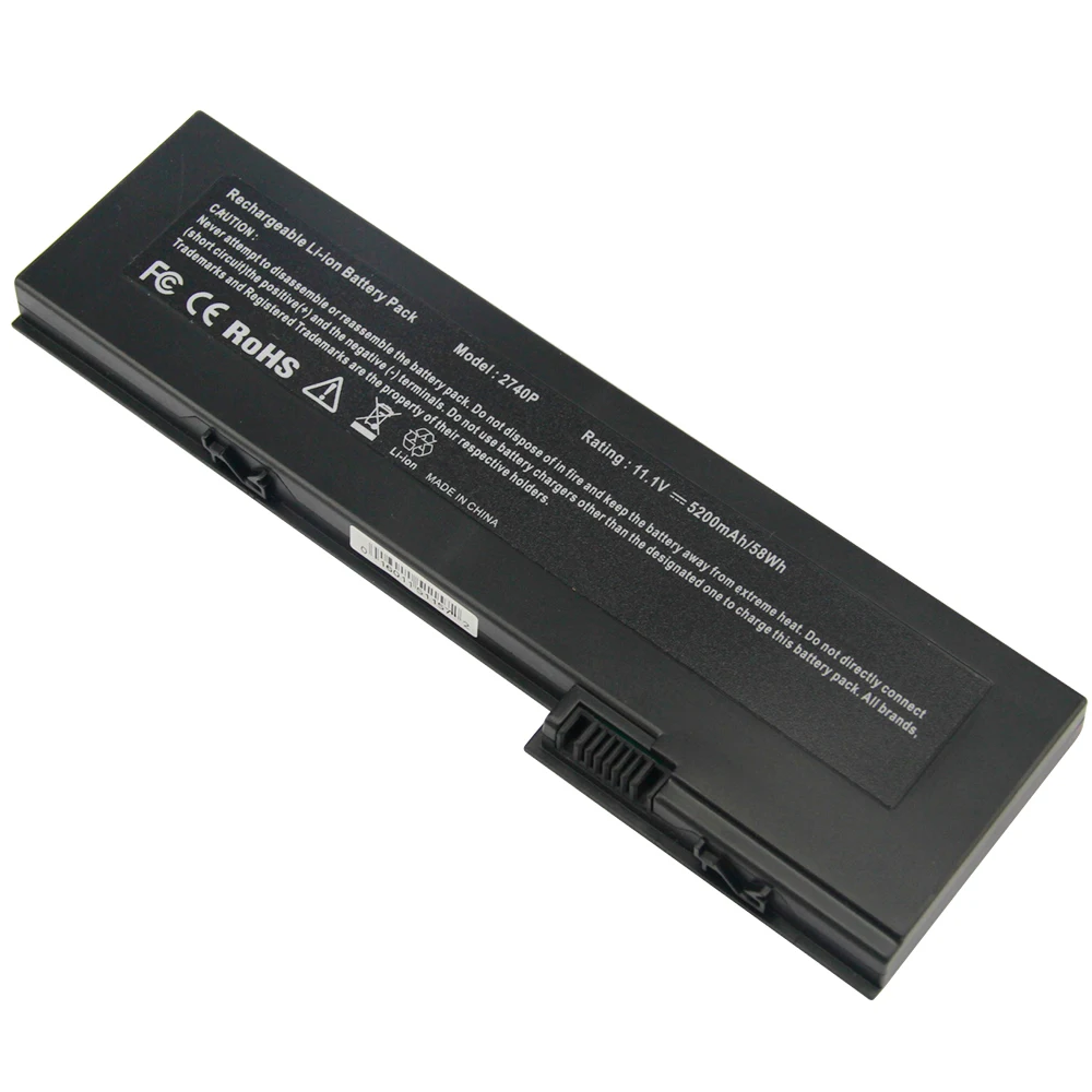 5200 мАч для HP Аккумулятор ноутбука EliteBook 2730p 2740p 2760P бизнес ноутбук AH547AA HSTNN CB45 OB45 XB43