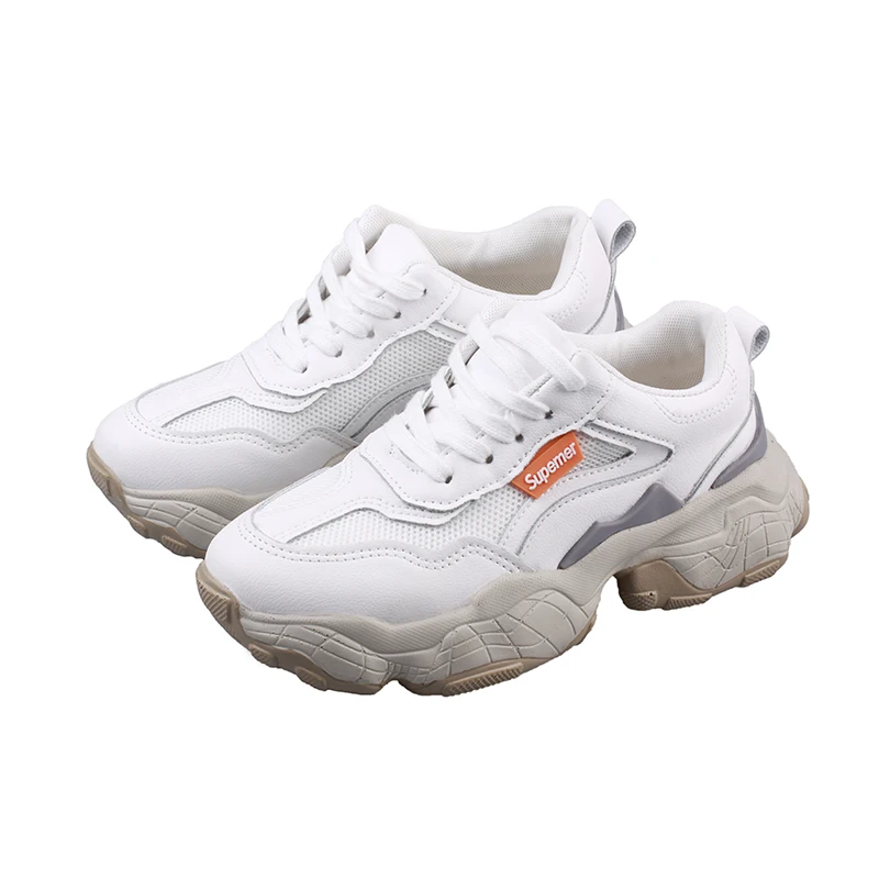 Новые модные женские туфли большого размера в Корейском стиле Harajuku|Обувь без