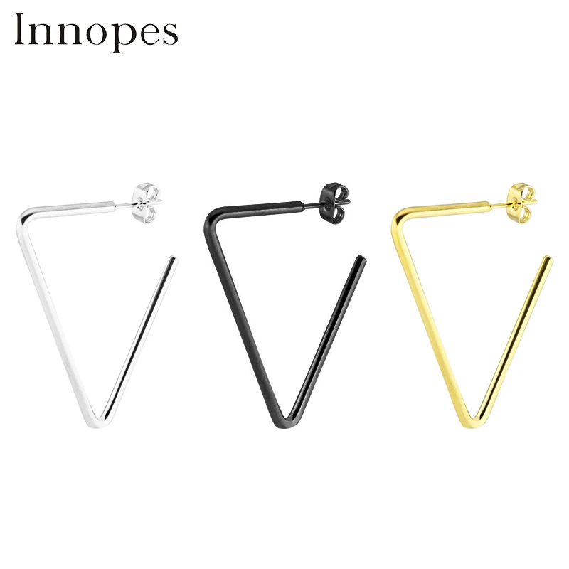 Kpop Stud Earrings Women's Ear Creoles Big Asymmetrical 2021 Men's Earring Indian Jewelry Set Wholesale | Украшения и