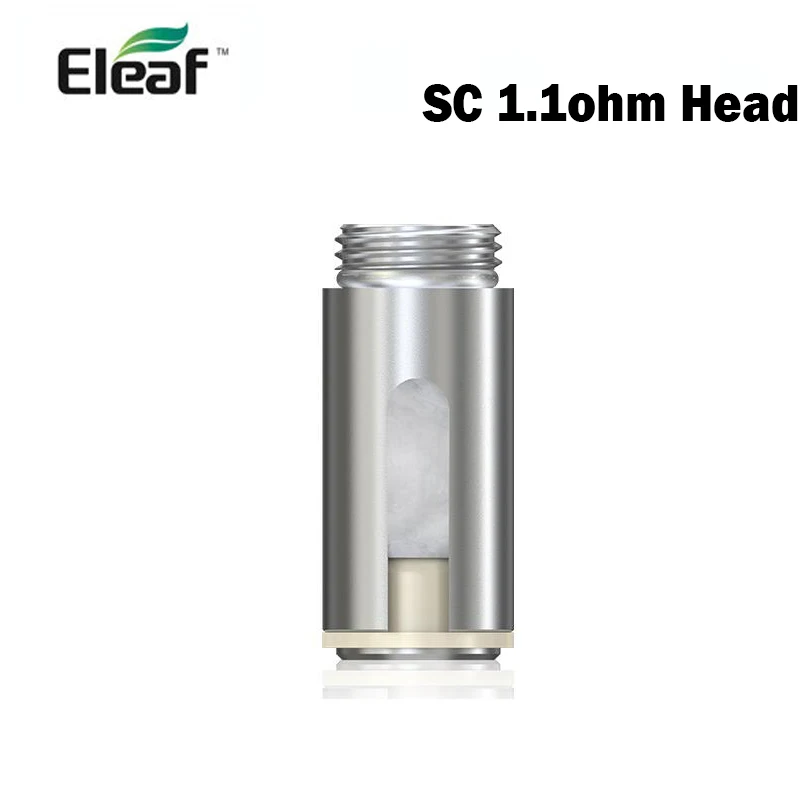 5 шт./лот Eleaf SC 1.1ohm головка 5-15 Вт SS316 испаритель катушки для электронной сигареты