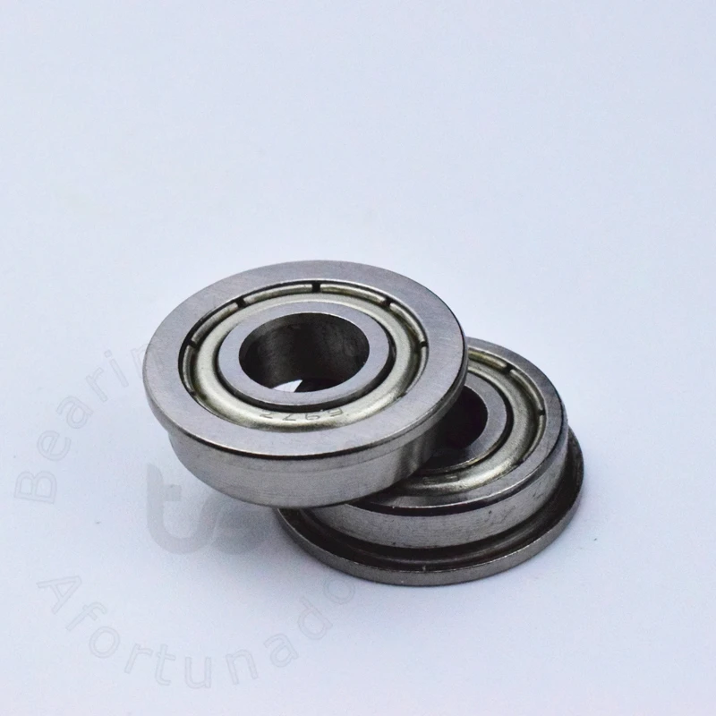 F697ZZ 7*17(19)* 5 мм 10 шт. подшипники фланцевые 697 F697Z подшипник с глубоким желобом из