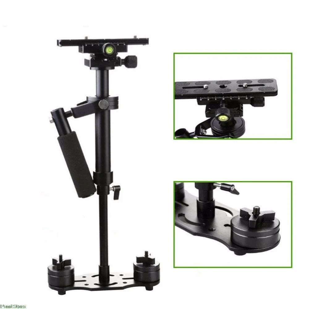 S40 S60 S80 Steadycam Scalable Carbon Fiber Handheld Stabilizer Steadicam for Canon Nikon Sony DSLR Camera Compact Camcorder