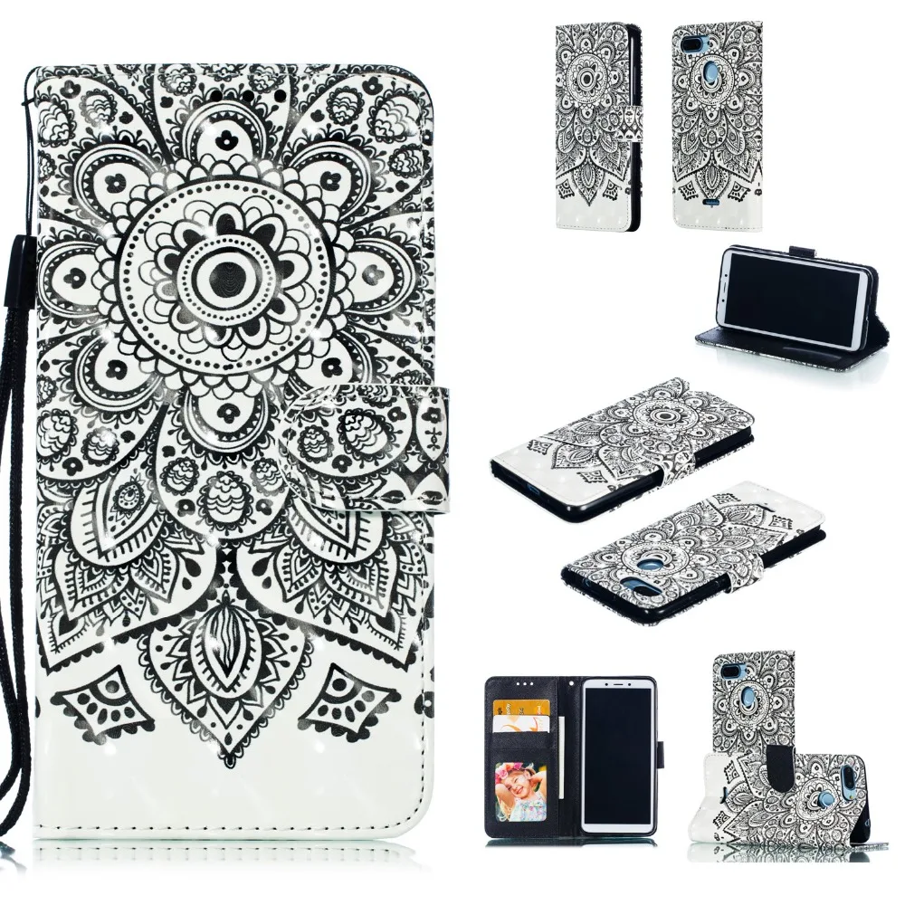 JMZWSTY Fashion Business style Cowhide Painted Leather Flip Wallet Cover Case For Xiaomi Redmi 6 6A Note 5 Series Magnetic | Мобильные