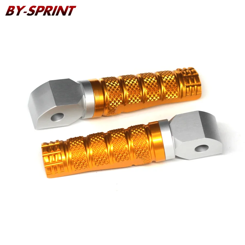 Задняя ножная педаль для Yamaha FZ1/Fazer 2006-2012 FZ8/Fazer 2011-2013 FZ6 ЧПУ для мотоциклов алюминиевые Пассажирские подножки