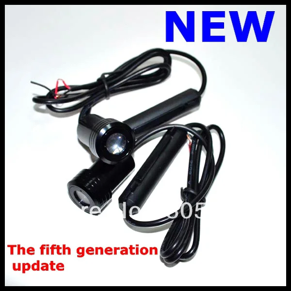 Лазерный светильник пятого поколения новый 7 Вт для дверей автомобиля с