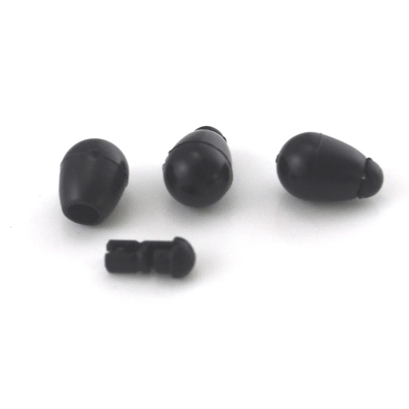 12 шт. * черные бусины быстрой смены MNFT изменение длины крючка быстрый метод