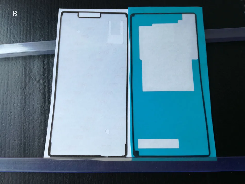 BLINGIRD передняя + задняя клейкая лента наклейка для Sony Xperia Z3 D6603 D6643 D6653 LCD Корпус