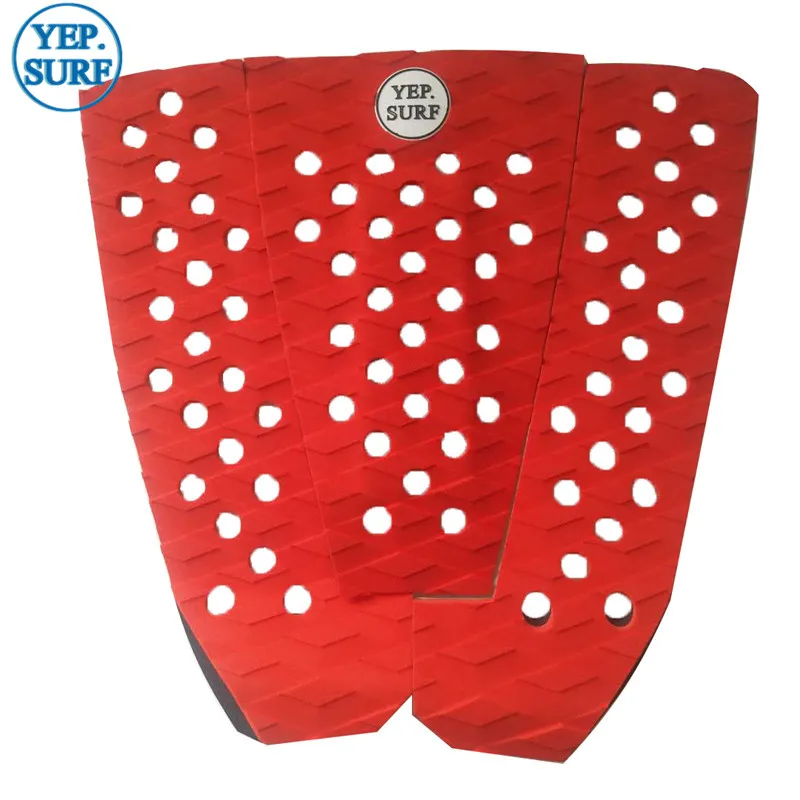 

SUP Board Surf Deck Pad 3M Glue Surfboard Grip Deck Pads EVA Surf Pad Traction Pads In Surfing