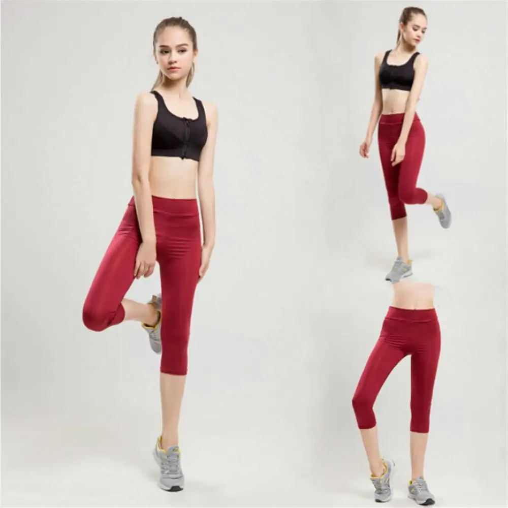 2017 г. повседневные леггинсы Фитнес Для женщин эластичные растягиваются Джеггинсы из молочного шелка