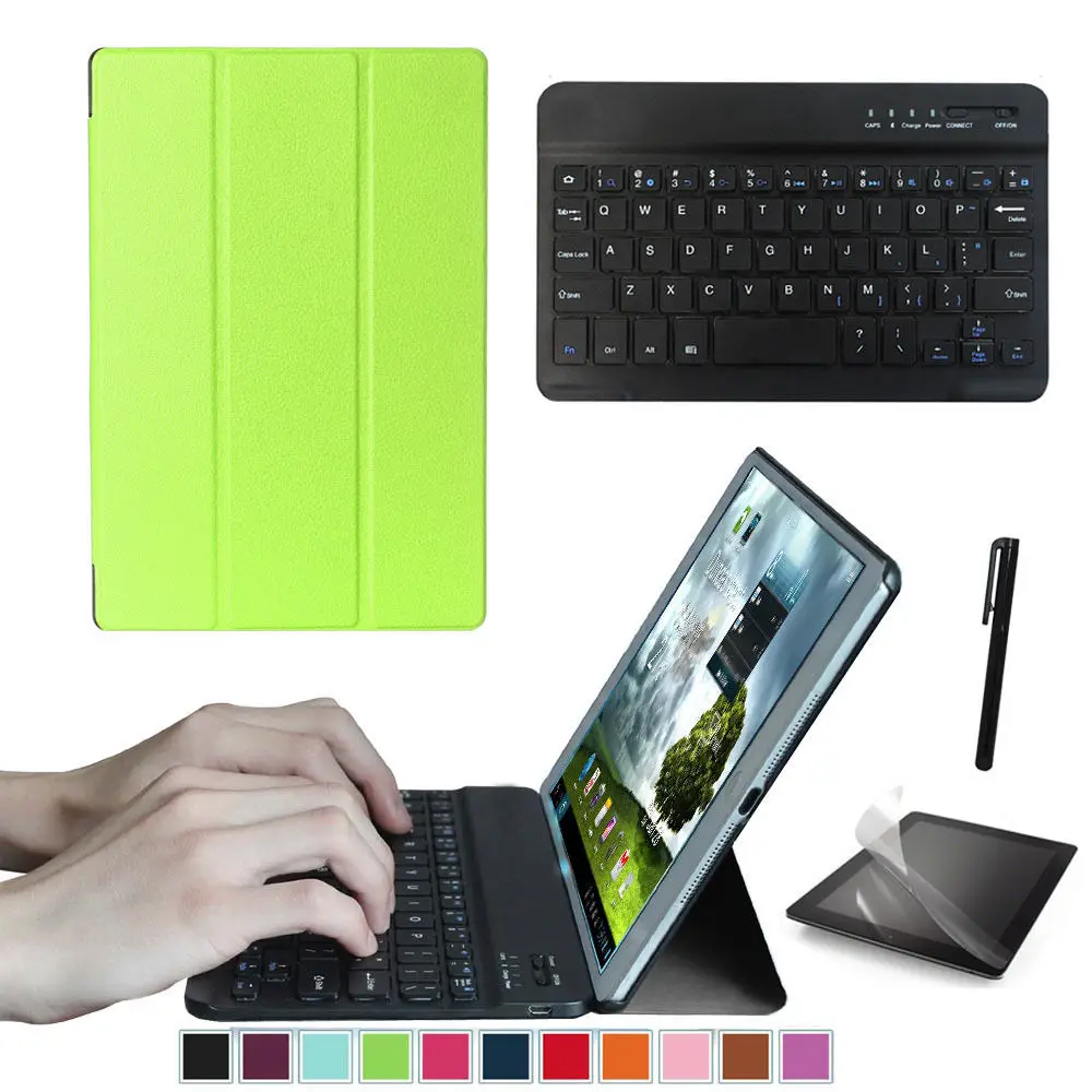 Набор аксессуаров для lenovo TAB4 Tab 4, 8 8504 TB-8504F TB-8504N-рицинус крышка чехол+ Bluetooth клавиатура+ Защитная пленка+ стилус - Цвет: NO TOUCHPAD