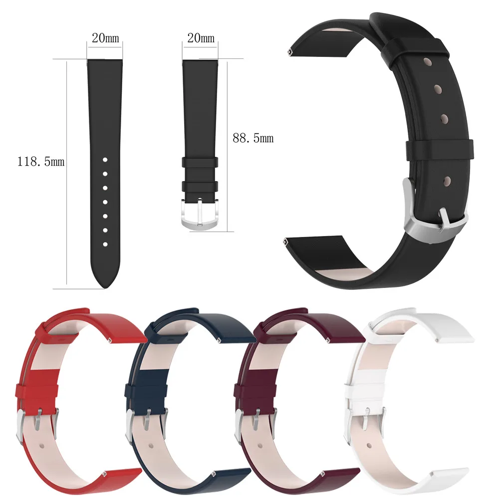 Кожаный браслет для Garmin vivoactive 3 ремешок часов из натуральной кожи на запястье
