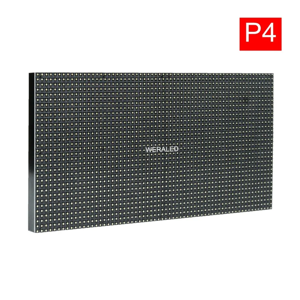 WERALED P2 P2.5 P3 P4 P5 P6 P10 Крытый полный Цвет светодиодный модуль, SMD 3-в-1 светодиодный видео стены Дисплей Панель 1/8 до 1/32 сканирования