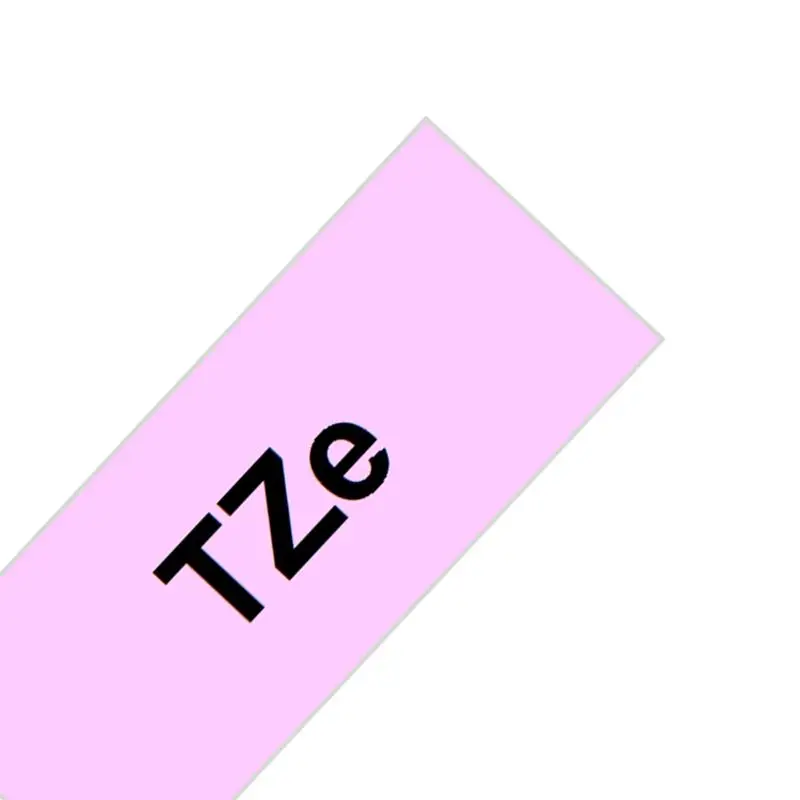 Unistar tze231 лента 12 мм совместима с Brother P-touch TZe 231 335, черная на белом, многоцветная этикетка TZ TZe-231 TZe-FX231 - Цвет: Black on Pastel Pink
