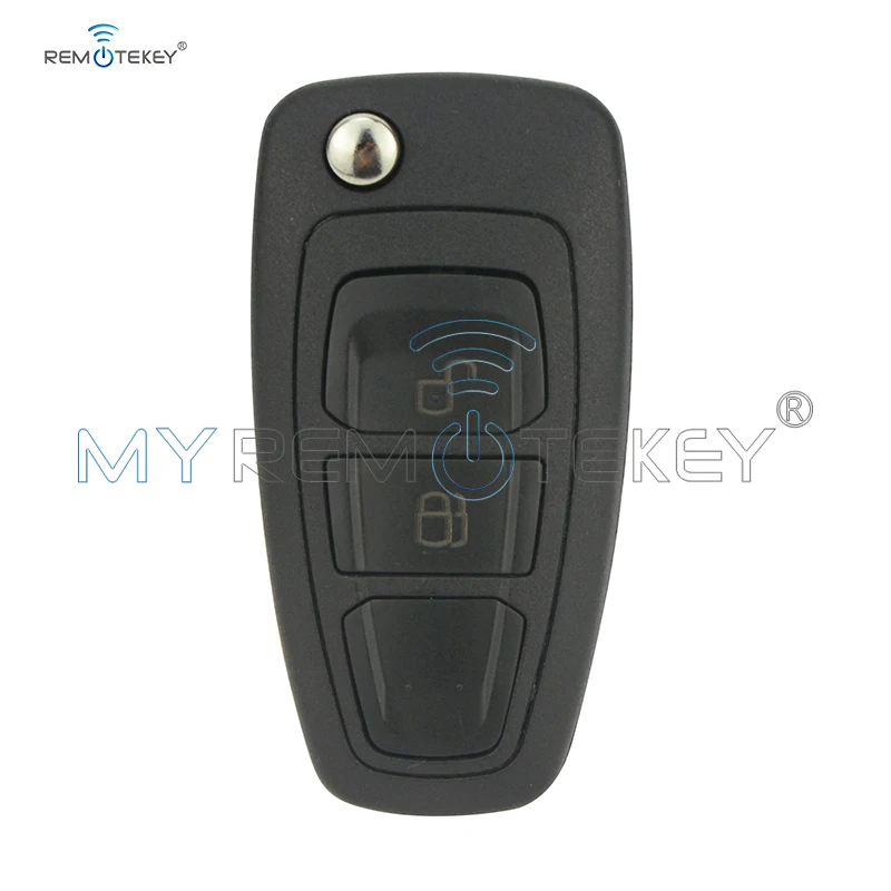 Remtekey 5WK50165 флип ключ 2 кнопки 434 МГц FSK без чипа HU101 лезвия для Ford Ranger 2011 2012 2013